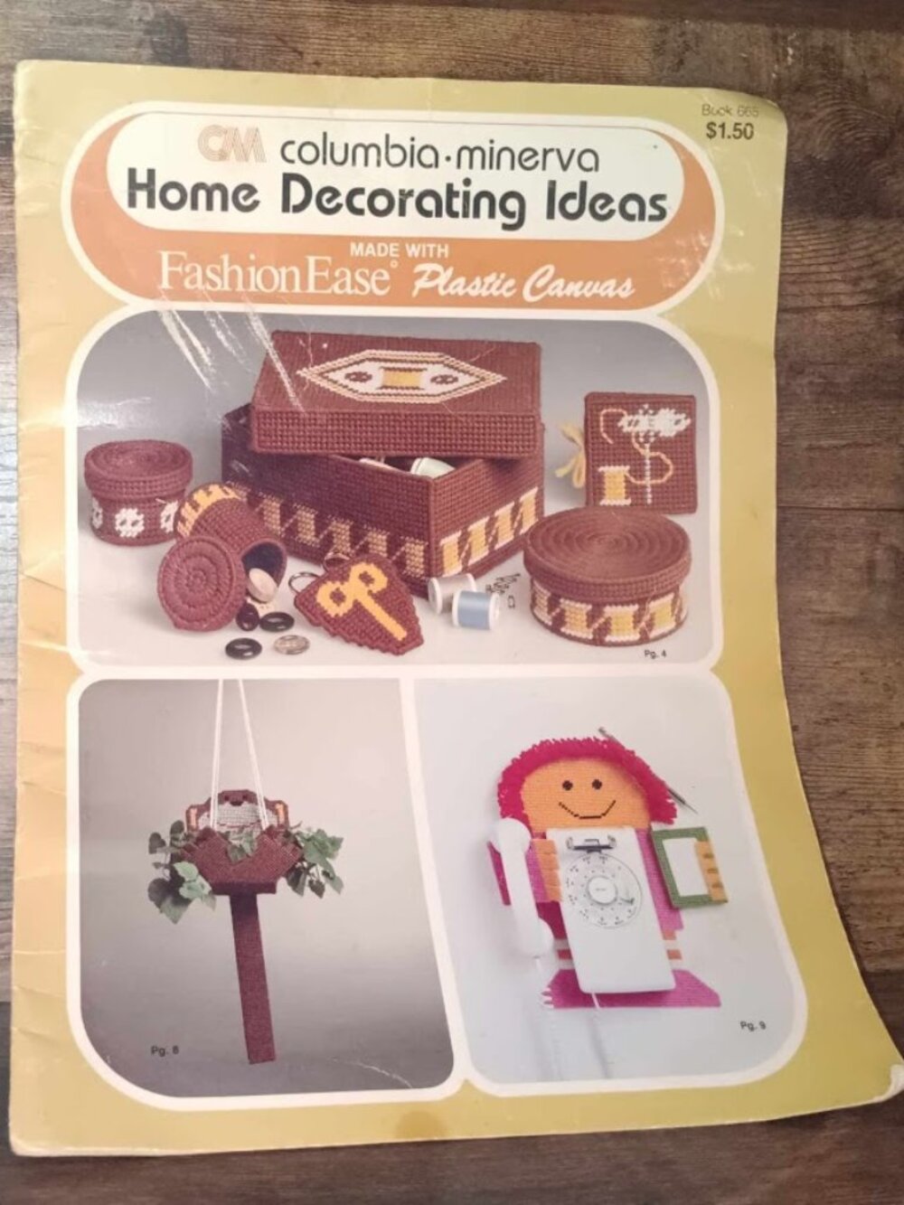 Fashion Ease Plastic Canvas Craft Book